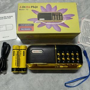 Loa A Di Đà Phật sẳn 72 bài Kinh (2 pin+đèn pin)