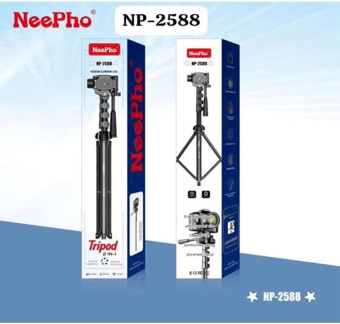 Giá đỡ 3 chân 2in1 Tripod NeePho NP-2588 cao 1m7