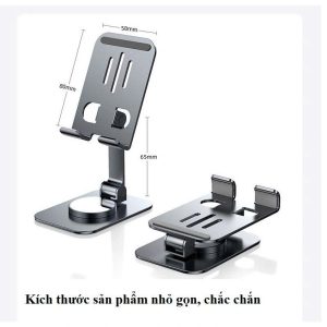 Giá đỡ điện thoại, máy tính bảng mini K61 xoay 360