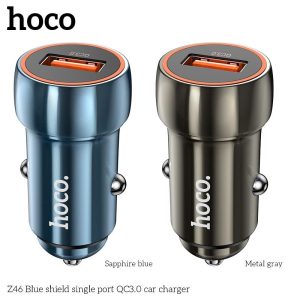 Cóc sạc xe hơi 18W HOCO Z46 1 cổng usb