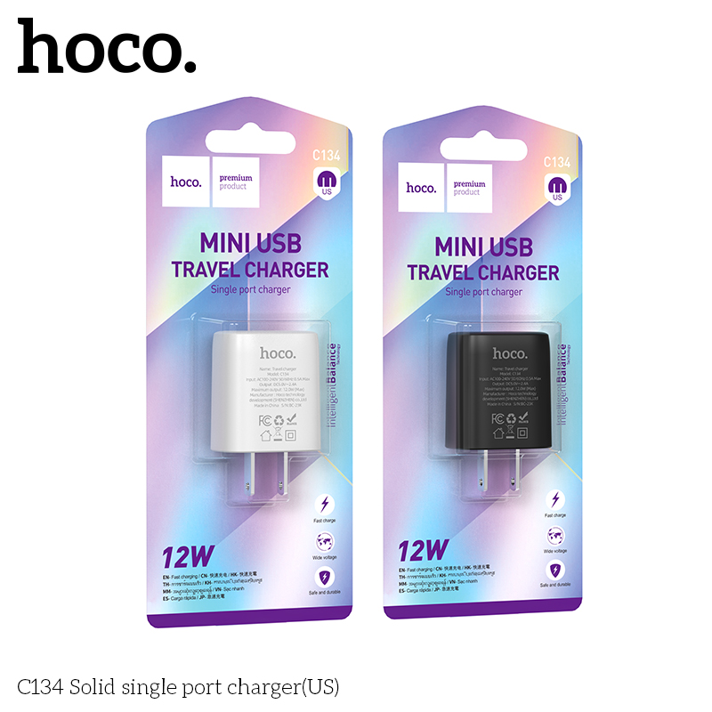 Cóc sạc 12W HOCO C134 chính hãng
