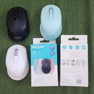Chuột không dây click silent Forter D225 (bluetooth+wireless) chính hãng