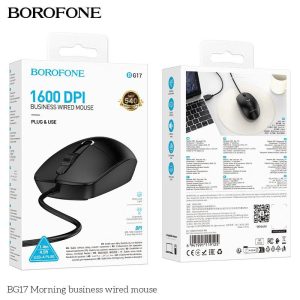 Chuột dây máy tính BOROFONE BG17 chính hãng