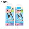 Cáp sạc nhanh 3A HOCO HK48 1m dây dù type-c chính hãng