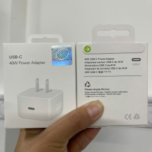 Cóc sạc nhanh 40W chân gập full box cổng type-c